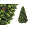 Новогодняя елка MiaMar Бриллиантовая кончики зеленые 180 см в пленке [EGZ180F-PVC]