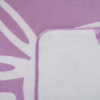 Детское одеяло Ермолино байковое х/б 140*100 ПРЕМИУМ NEW валериана зайка фиолетовый
