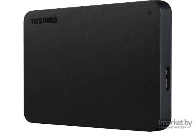 Внешний жесткий диск Toshiba Canvio Basics USB-C 1ТБ [HDTB410EKCAA]