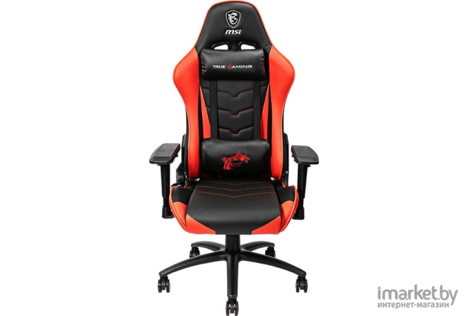Офисное кресло MSI MAG CH120 чёрно-красный