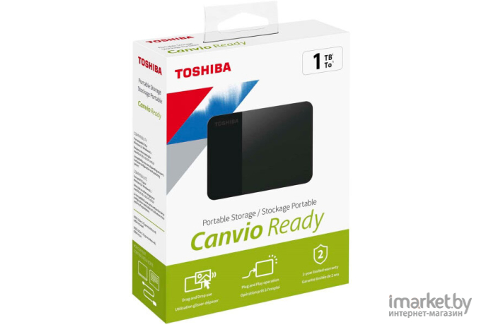 Внешний жесткий диск Toshiba Ready 4TB [HDTP340EK3CA]