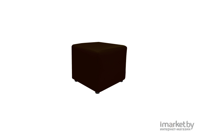 Пуф Brioli Куб L13 коричневый
