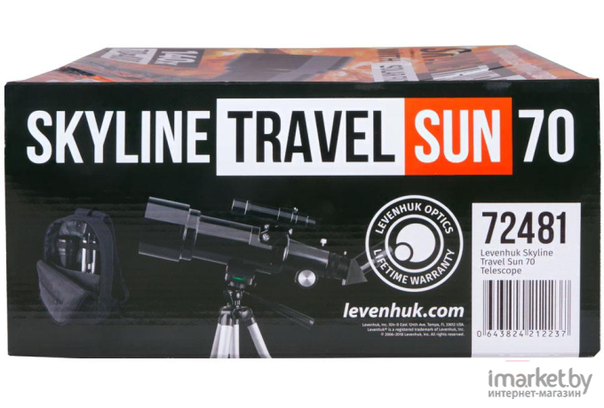 Телескоп Levenhuk SKYLINE TRAVEL SUN 70