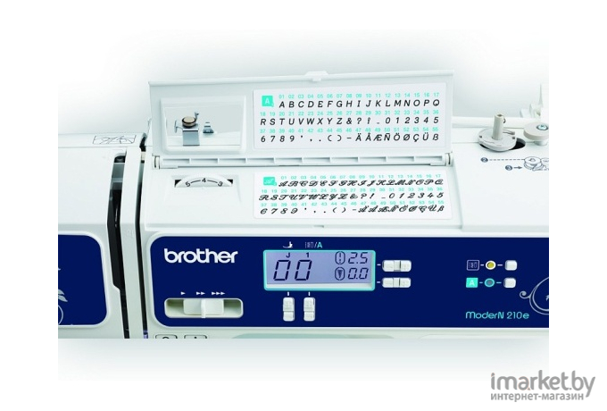 Швейная машина Brother ModerN 210e белый/синий [MODERN210E]