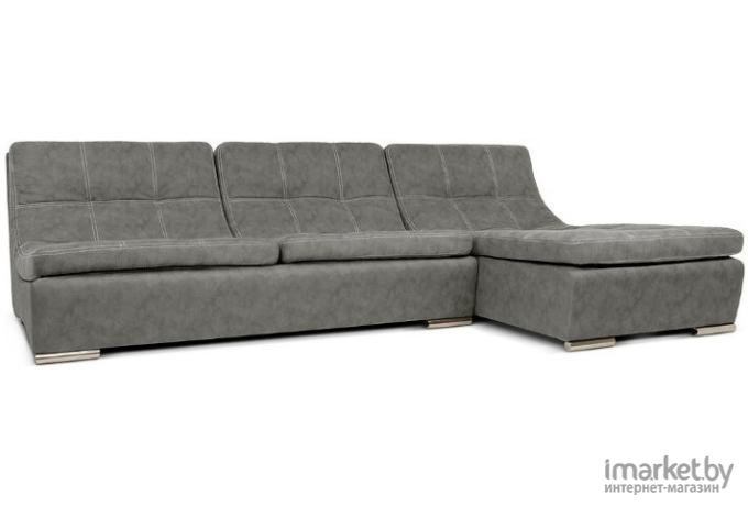 Модульный диван Woodcraft Монреаль-1 Zamsha с механизмом Grey