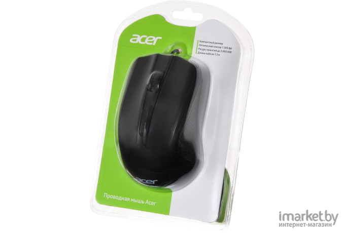 Мышь Acer OMW010 черный [ZL.MCEEE.001]
