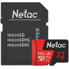 Карта памяти Netac MicroSD P500 Extreme Pro 32GB [NT02P500PRO-032G-S]