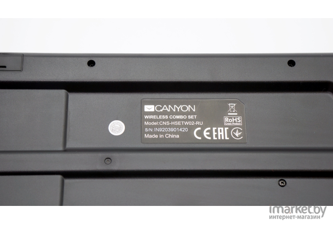 Клавиатура Canyon CNS-HSETW02-RU