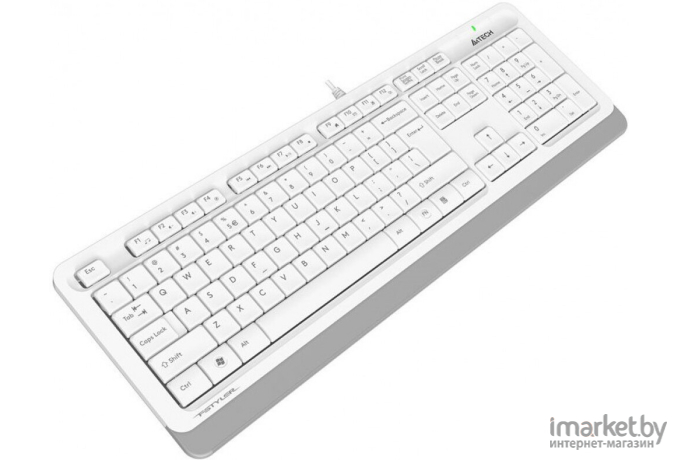 Клавиатура A4Tech Fstyler FK10 белый/серый [FK10 WHITE]