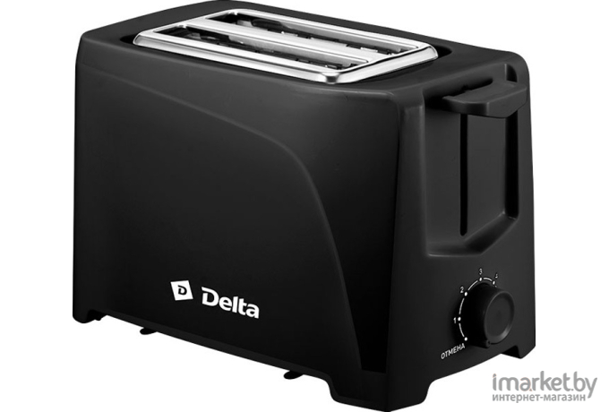 Тостер Delta DL-6900 черный