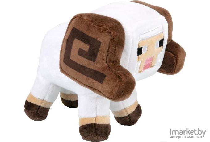 Мягкая игрушка Minecraft Earth Happy Explorer Horned Sheep. Овца [TM13327]