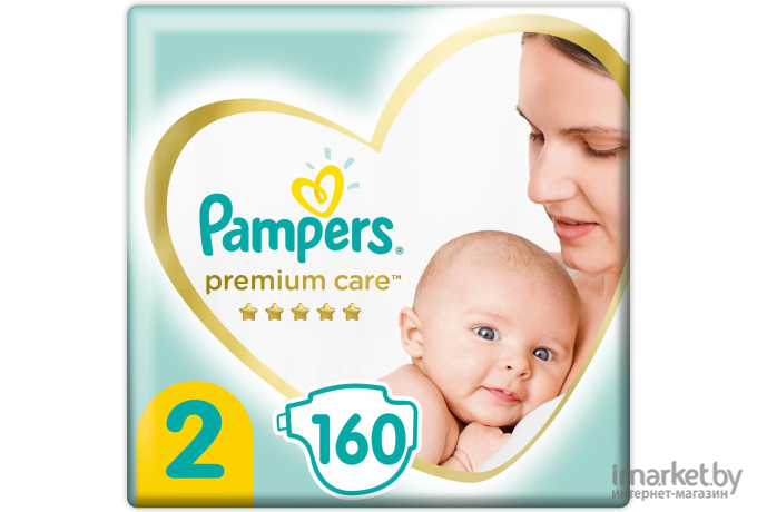 Детские подгузники Pampers Premium Care 2 Mini 160шт