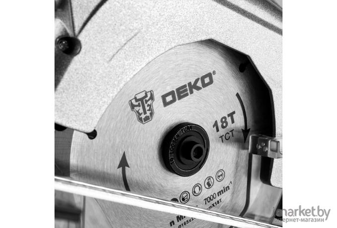 Циркулярная пила Deko DKCS20 Laser SET 2 [063-4210]