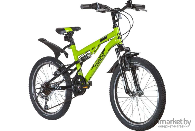 Велосипед Novatrack Titanium 20 2020 зеленый [20SS6V.TITANIUM.GN20]