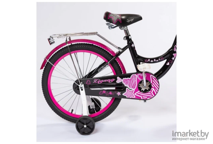 Велосипед детский Forward Zigzag 20 черный/малиновый (ZG-2035)