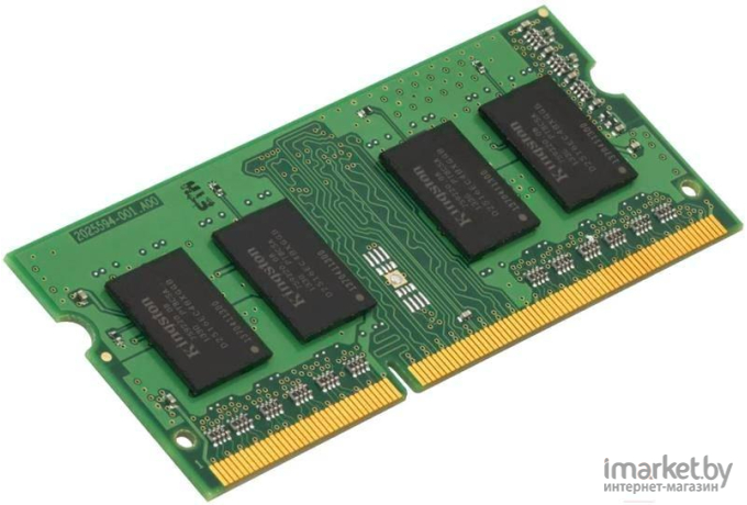 Оперативная память Kingston SO-DIMM DDR 3 DIMM 4Gb PC12800 1600Mhz [KVR16S11S8/4WP]
