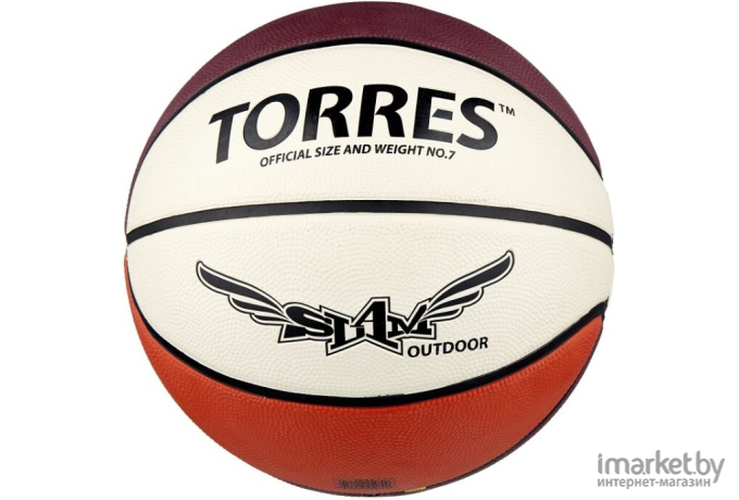 Баскетбольный мяч Torres SLAM,р.7 [B02067]