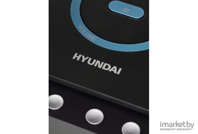 Музыкальный центр Hyundai H-MC320 темно-серый/черный