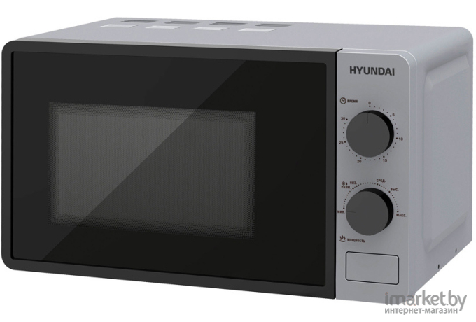 Микроволновая печь Hyundai HYM-M2002 серебристый