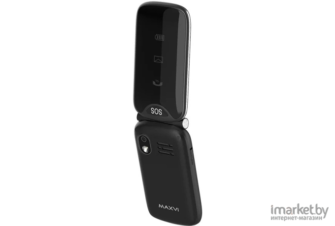 Мобильный телефон Maxvi E6 Black