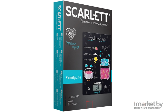 Кухонные весы Scarlett SC-KS57P90 Family Life
