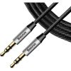 Кабель Baseus Yiven Audio Cable M30 AUX Silver/Black (CAM30-CS1)
