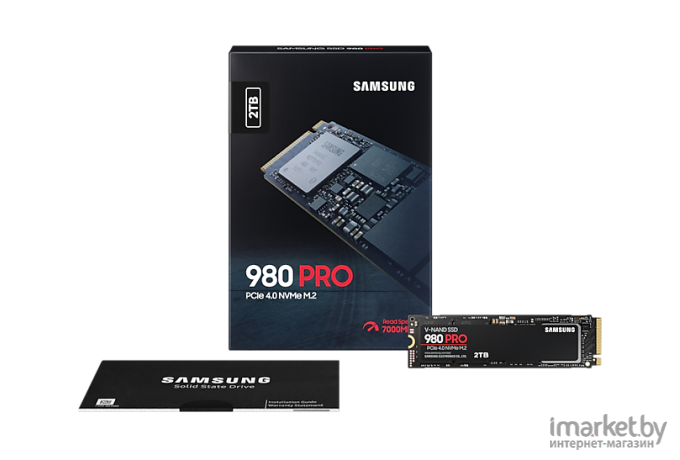 SSD диск Samsung Внутренний M.2 PCI-E 2TB 980 PRO NVMe [MZ-V8P2T0BW]