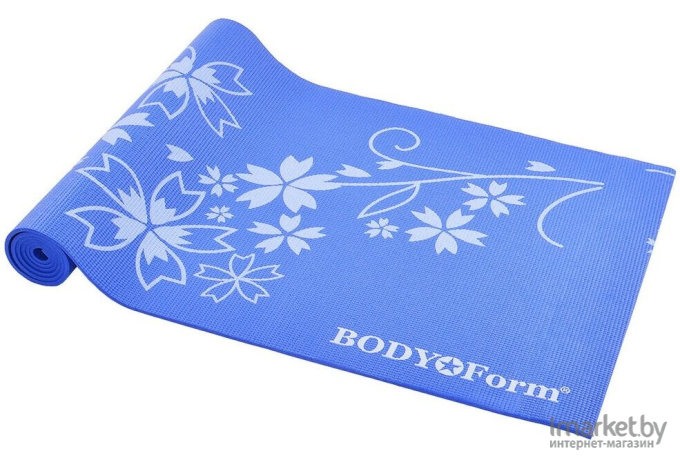 Коврик для йоги и фитнеса Body Form BF-YM02 173x61x0,8 мм Pink