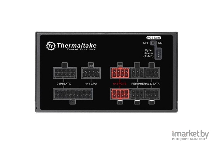 Блок питания Thermaltake ATX 750W Toughpower [PS-TPG-0750FPCGEU-S]