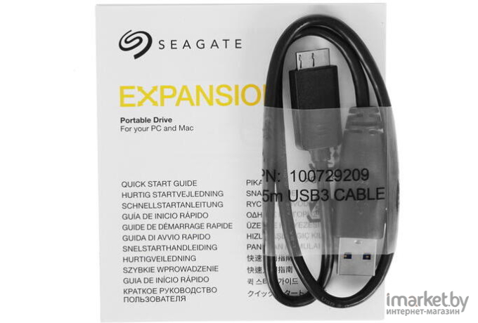 Внешний жесткий диск HDD Seagate USB3 2TB [STKM2000400]