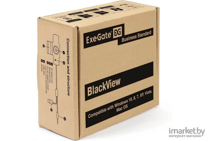 Web-камера ExeGate BlackView C310 [EX287384RUS]