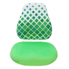 Чехол для мебели Comf-Pro для стула Match принты/зеленые ромбы