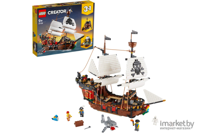 Конструктор LEGO Creator Пиратский корабль [31109]