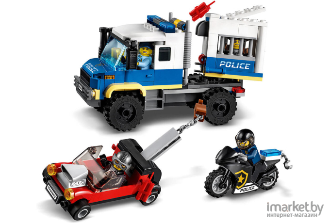 Конструктор LEGO City Транспорт для перевозки преступников (60276)