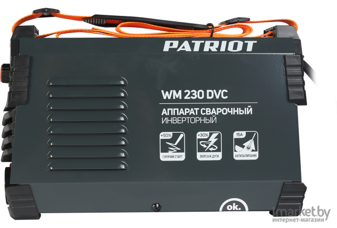 Сварочный инвертор Patriot WM230DVC MMA [605302024]