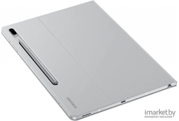 Чехол для планшета Samsung Book Cover для Tab S7+/7 FE серый [EF-BT730PJEGRU]