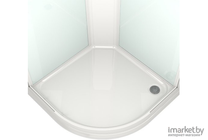 Душевая кабина Domani-Spa Delight 110 белый/сатин матированное стекло [DS01D110LWM00]