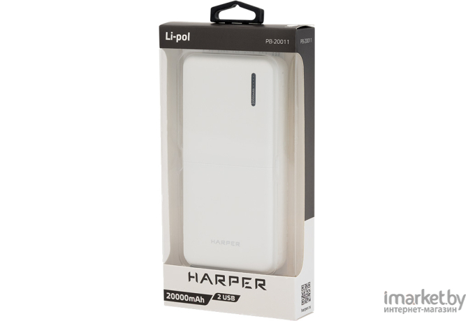 Портативное зарядное устройство Harper PB-20011 White