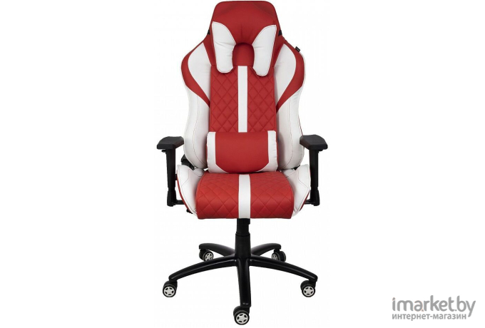 Офисное кресло AksHome Sprinter Eco белый/красный