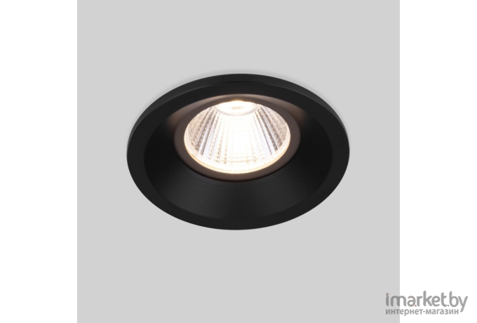Встраиваемый точечный светильник Elektrostandard 15266/LED 7W 4200K BK черный