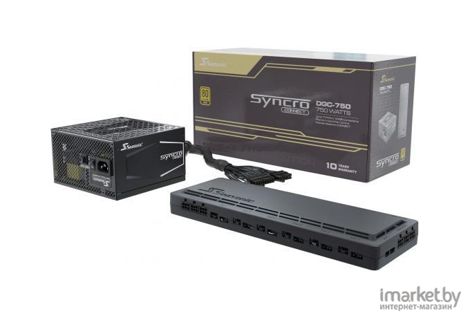Блок питания Seasonic ATX 750W Syncro Q704 80+ Platinum [SYNCRO DGC-750 SSR-750FA2]