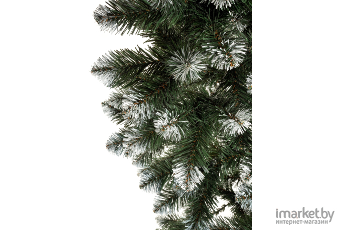 Новогодняя елка Ritm Королева с белыми концами 1.0 м зеленый [ЯШК100]