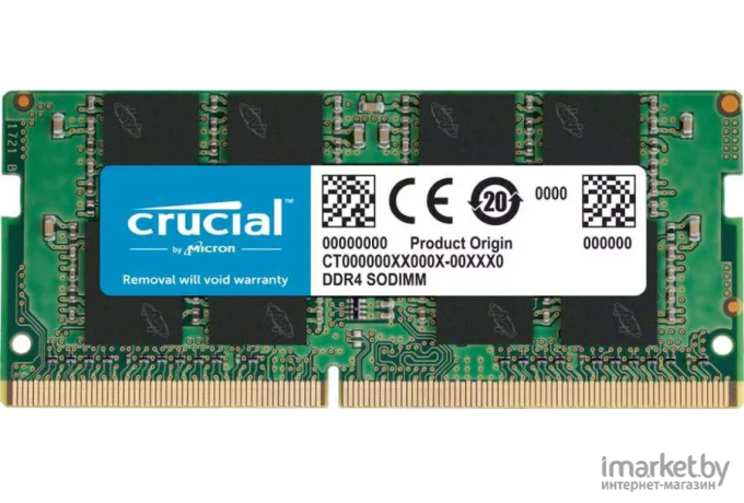 Оперативная память Crucial Basics 8GB DDR4-2666 SODIMM [CB8GS2666]