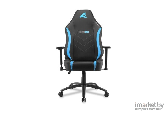 Офисное кресло Sharkoon Skiller SGS20 черный/синий [SGS20-BK/BU]