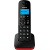 Радиотелефон DECT Panasonic KX-TGB610RUR черный/красный