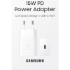 Сетевое зарядное устройство Samsung 15Вт EP-T1510NW [EP-T1510NWEGRU]