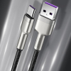 Кабель Baseus Cafule Series Metal Data Cable USB to Type-C 66W 2m Black (CAKF000201)
