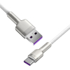 Кабель Baseus Cafule Series Metal Data Cable USB to Type-C 66W 2m White (CAKF000202)