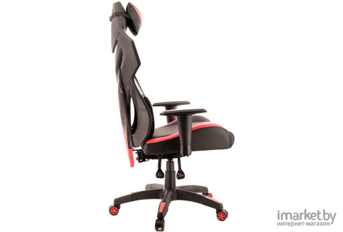 Офисное кресло Everprof INFINITI  X1 RED PU черный/красный