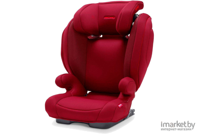 Автокресло RECARO Monza Nova 2 Seatfix Select (группа 2/3) Garnet red [88010430050]